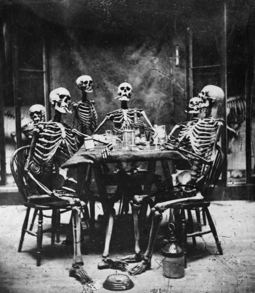 Even the dead have their day.