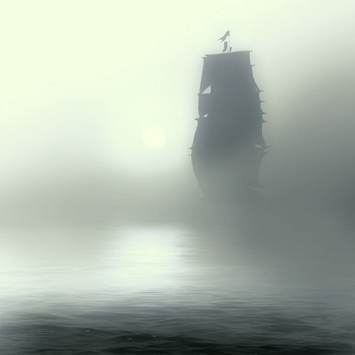 If it's trying to kill you, it's probably  a ghost ship.