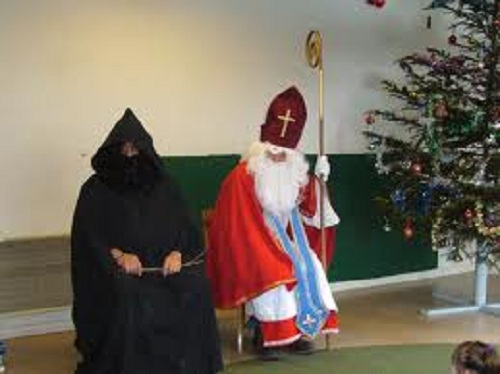 Santa and his hired muscle