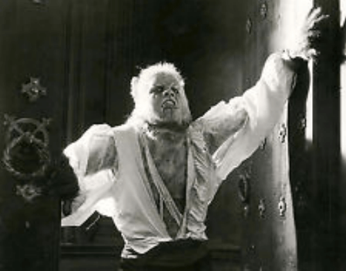 The Mediterranean werewolf strikes a pose.